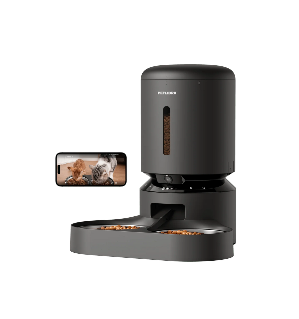 Granary Smart Camera Feeder Dual Bowl