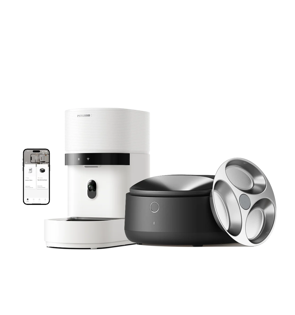 Granary 2 Vision & Polar Wet Food Feeder Bundle