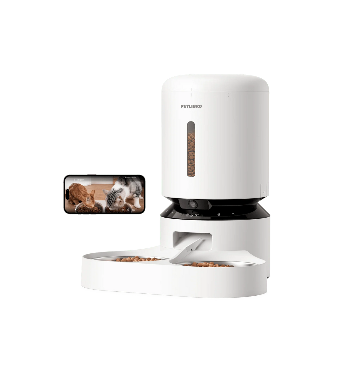 Granary Smart Camera Feeder Dual Bowl