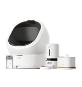 Luma Smart Litter Box & Granary Smart Camera Feeder & Dockstream 2 Smart Fountain
