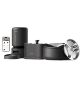 Polar Smart Wet Food Feeder & Granary Smart Camera Feeder & Dockstream 2 Smart Cordless Fountain
