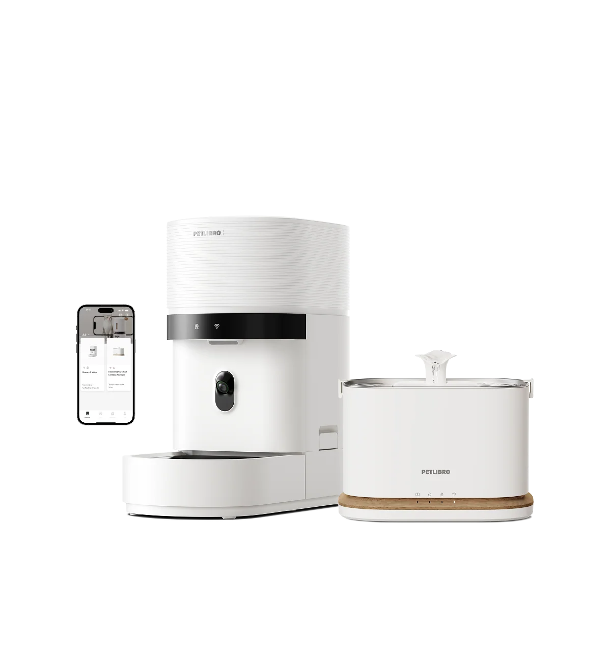 Granary 2 Vision & Dockstream 2 Smart Cordless Fountain Bundle